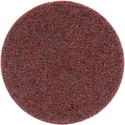 Disque de conditionnement de surface , SC-DR Roloc Scotch-Brite, 4" dia., Grain Moyen, Oxyde d'aluminium Consource