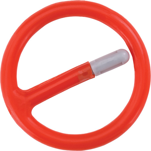 Bague de retenue avec jauge d'&eacute;crasement, 3/4", Plastique Consource