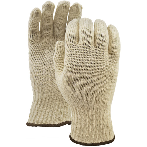 Gants White Knight, Poly/coton, Grand Consource