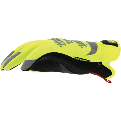 Gants de travail FastFit &agrave; haute visibilit&eacute;, Paume Synth&eacute;tique, Taille Moyen/9 Consource