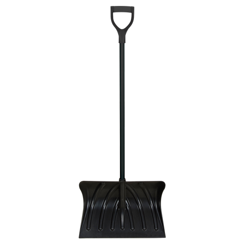 Poly Snow Shovel, Polypropylene Blade, 19-3/4" Wide, D-Grip Handle Consource
