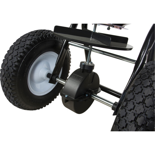 Broadcast Spreader, 11000 sq. ft., 50 lbs. capacity Consource