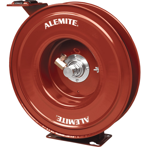 Alemite&reg; Heavy-Duty Hose Reel, Single Hose, 7" W x 19" D x 20-1/4" H Consource