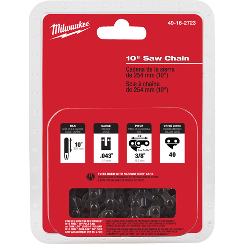 M18 Fuel 10" Saw Chain Consource