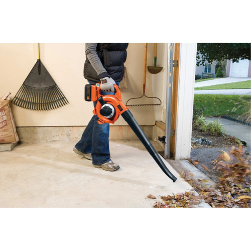 Max* Cordless Sweeper/Vacuum Kit, 40 V, 120 MPH Output, Battery Powered Consource