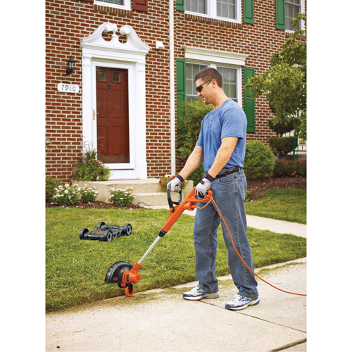 Tondeuse compacte 3-en-1, Pouss&eacute;e, &eacute;lectrique, Largeur de coupe 12" Consource