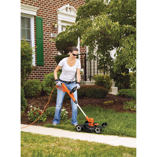 Tondeuse compacte 3-en-1, Pouss&eacute;e, &eacute;lectrique, Largeur de coupe 12" Consource