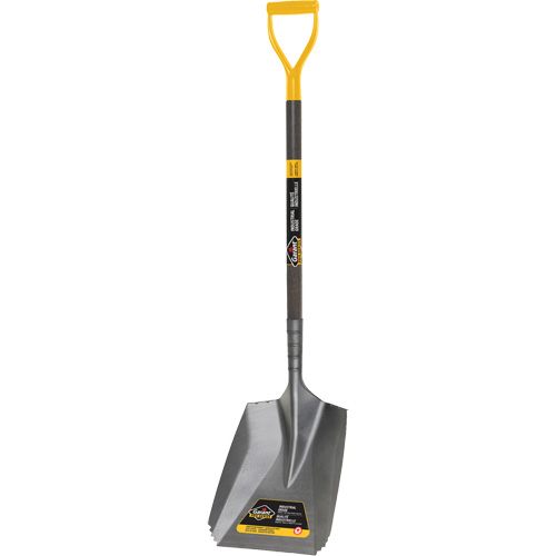 Pelle &agrave; neige dent&eacute;e, Lame Acier durci, Largueur 11-7/10", Manche Prise en D Consource