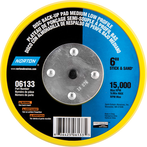 Back Up Pads For PSA & Hook And Loop Paper Discs Consource