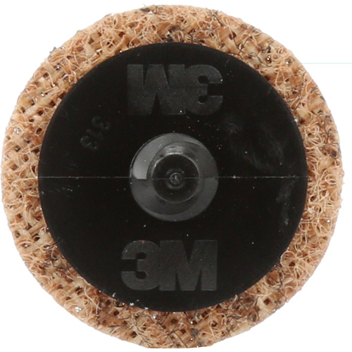 Scotch-Brite Roloc Surface Conditioning Disc, 1-1/2" Dia., Coarse Grit, Aluminum Oxide Consource