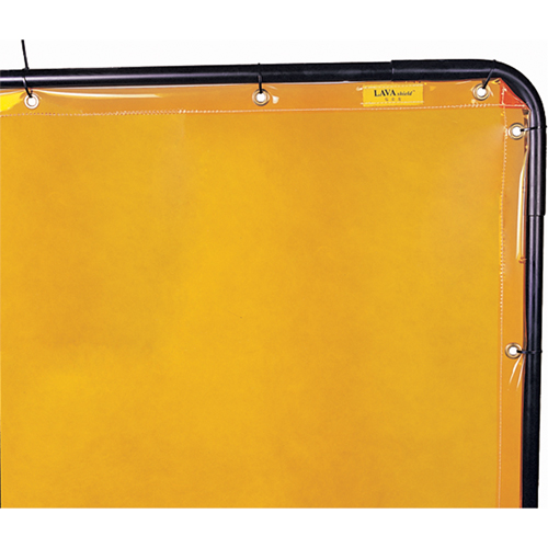 Rideau Lavashield, 68,5" x 68,5", Transparence &eacute;lev&eacute;, Jaune Consource