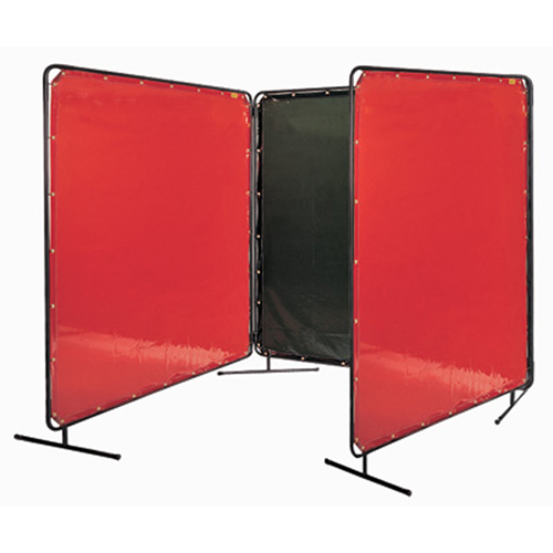 &eacute;cran et cadre pour soudage, Vert, 6' x 6' Consource