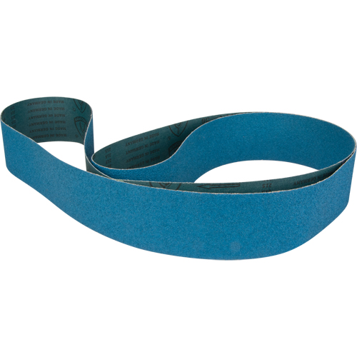 Abrasive Sanding Belt, 4" W x 137" L, Zirconia Alumina, 80 Grit Consource