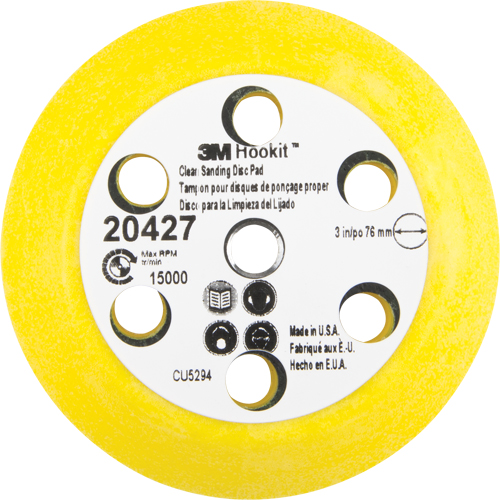 Ensemble pour disque de ponçage net Hookit, dia 3" Consource