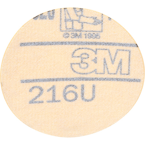 Gold Hookit Disc, 3" Dia., P320 Grit, Aluminum Oxide, C-Weight Consource