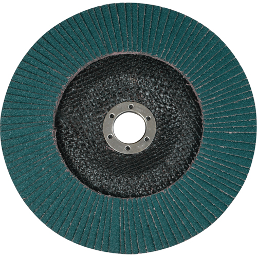 Disques &agrave; lamelles 577F, 4-1/2" x 7/8", Type 29, Grain 36, Zirconium Consource