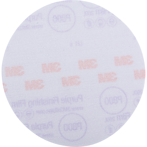 DISQUE FINITION MAUVE 6" HOOKIT GRN P800 50/BTE, 6" Dia., P800 Grit Consource