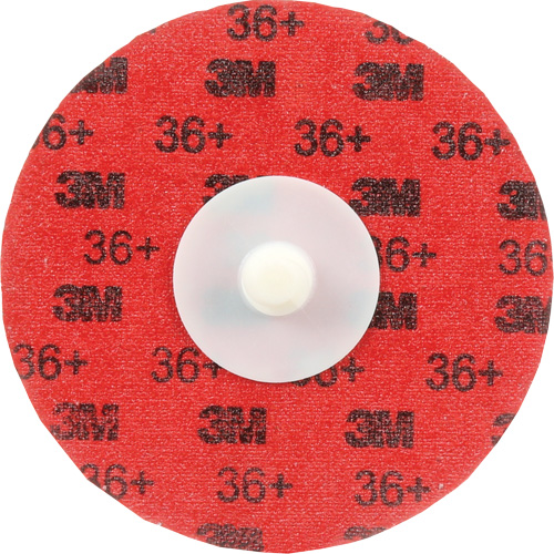Disque &agrave; d&eacute;ligner durable II Roloc Cubitron, 3" dia., Grain 36+, C&eacute;ramique Consource