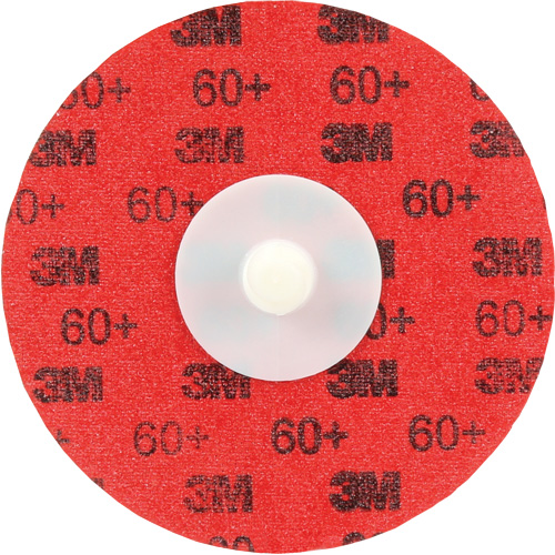 Disque &agrave; d&eacute;ligner durable II Roloc Cubitron, 3" dia., Grain 60+, C&eacute;ramique Consource