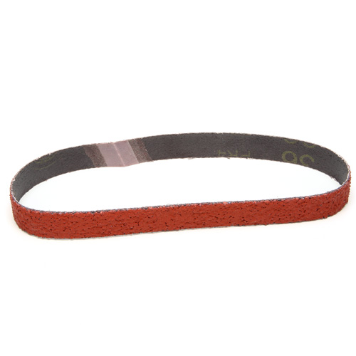Cloth Belt, 1/2" W x 18" L, Ceramic, 40 Grit Consource
