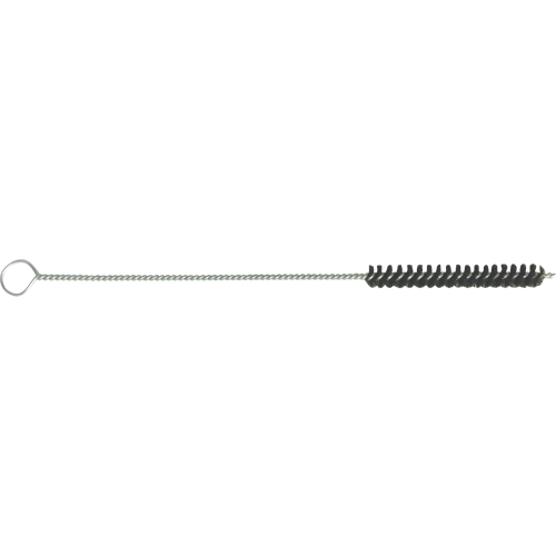 Brosse pour tubes torsad&eacute;e, 1/2" dia. x 3-1/4" l, 12" longueur hors tout Consource