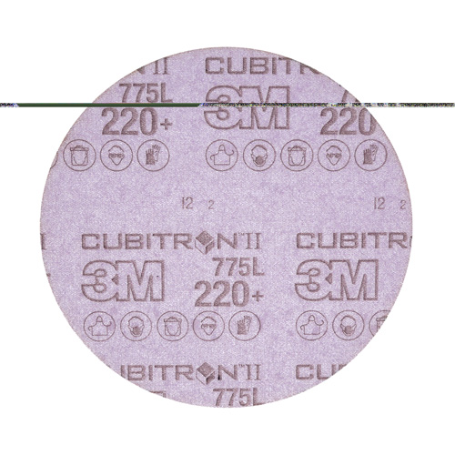 3M Hookit Film Disc, 6" Dia., 220+ Grit, Ceramic, C-Weight Consource