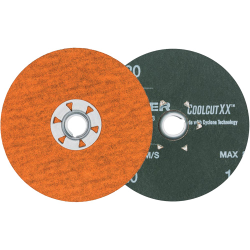 Coolcut XX Sanding Disc, 4-1/2" Dia., 120 Grit, Ceramic Consource