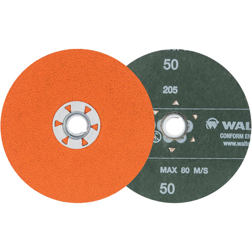 Coolcut XX Sanding Disc, 5" Dia., 50 Grit, Ceramic Consource