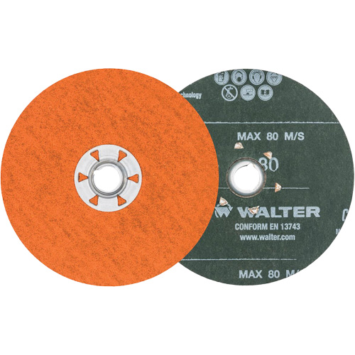 Coolcut XX Sanding Disc, 5" Dia., 80 Grit, Ceramic Consource