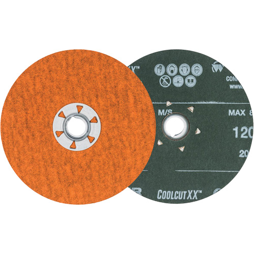 Disque de sablage Coolcut XX, 5" dia., Grain 120, C&eacute;ramique Consource