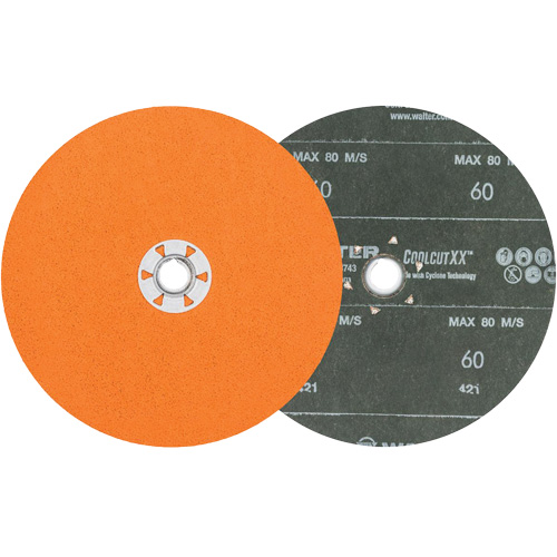 Disque de sablage Coolcut XX, 7" dia., Grain 60, C&eacute;ramique Consource