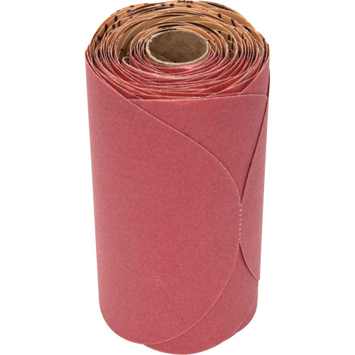 Stikit Red Abrasive Disc, 6" Dia., 240 Grit, Aluminum Oxide Consource