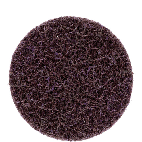 Disque de brossage et de finition Roloc Scotch-Brite, 3" dia., Grain Moyen, Carbure de silicium Consource