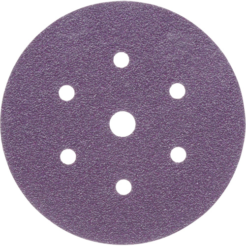 Cubitron II Hookit Clean Sanding Abrasive Disc, 6" Dia., 40+ Grit, Ceramic, C-Weight Consource