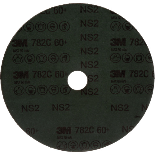 782C Fibre Disc, Ceramic, 60+, 7" Dia x 7/8" Arbor Consource