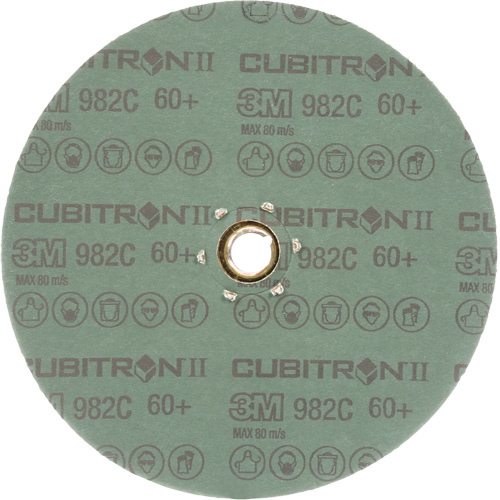 Disque en fibre 982C Cubitron II, C&eacute;ramique, 60+, 7" Dia Consource