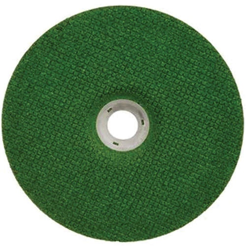 Meule &agrave; moyeu d&eacute;port&eacute; Green Corps, 7" x 1/8", Arbre 7/8", C&eacute;ramique, Type 27 Consource