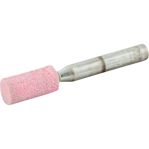 Vitrified Bond Mounted Point, W177, Aluminum Oxide, 3/8" Dia., 3/4" L, 80 Grit Consource