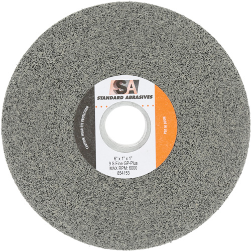 Standard Abrasives General Purpose Plus Wheel, 6" x 1", 1" Arbor, Silicon Carbide Consource