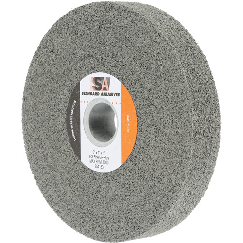 Standard Abrasives General Purpose Plus Wheel, 6" x 1", 1" Arbor, Silicon Carbide Consource