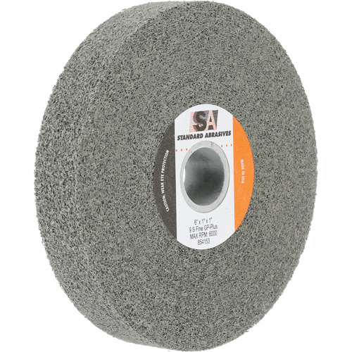 Standard Abrasives General Purpose Plus Wheel, 6" x 1", 1" Arbor, Silicon Carbide Consource