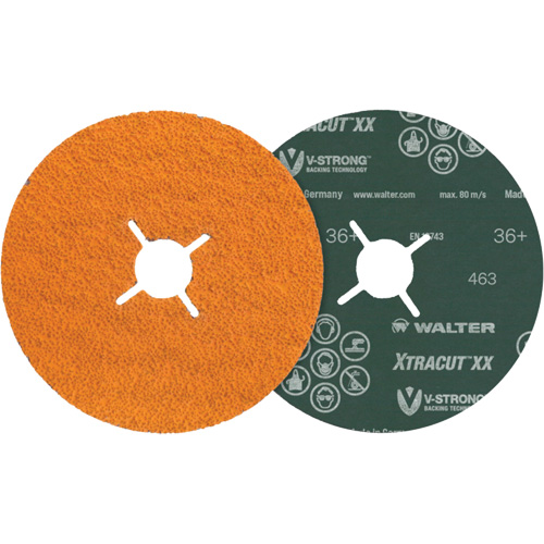 Disque XTRACUT XX, C&eacute;ramique, 80+, 4-1/2" Dia x 7/8" Arbre Consource