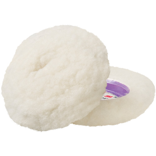 Perfect-It Low Lint Compounding Pad, 4" Dia., Wool Consource