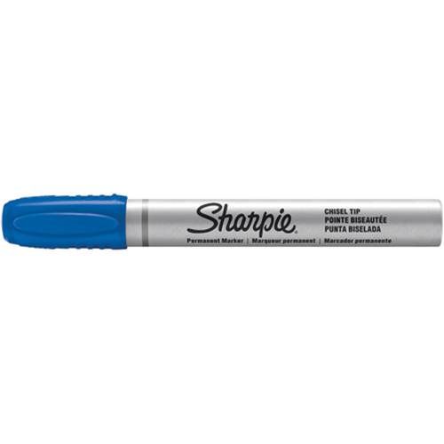 Permanent Markers - Berol Liquid Tip, Blue, Chisel Tip Consource