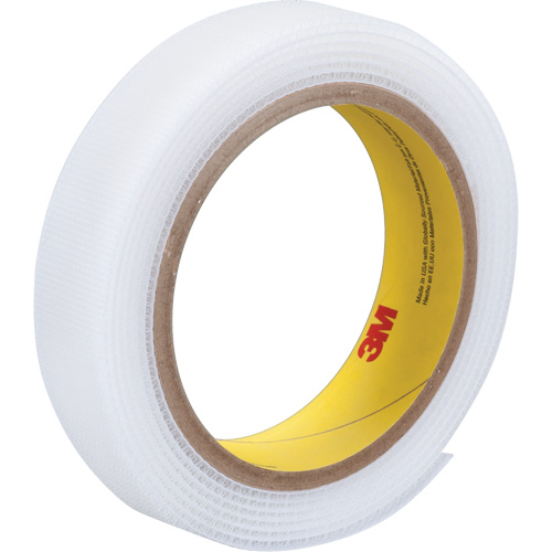 Attache, Boucle, 50 vg x 3/4", Cousu, Blanc Consource