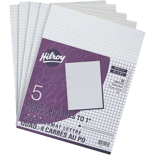 Tablettes de papier blanc Consource