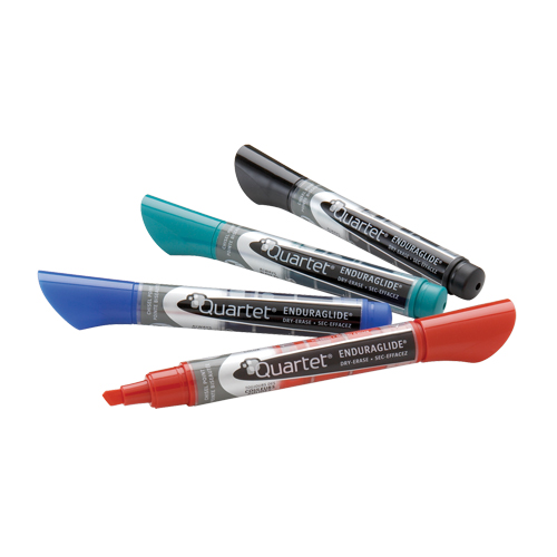 EnduraGlide&reg; Dry-Erase Markers, Assorted, Chisel Tip Consource