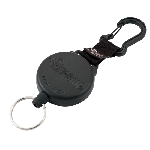 Securit Key Chains, Polycarbonate, 48" Cable, Carabiner Attachment Consource