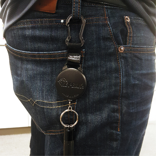 Securit Key Chains, Polycarbonate, 48" Cable, Carabiner Attachment Consource