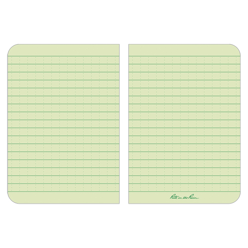 Memo Book, Soft Cover, Green, 112 Pages, 3-1/2" W x 5" L Consource
